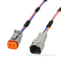 Dt06-6s Dt04-4p Waterproof Ip67 6Pin Connector Wire Harness